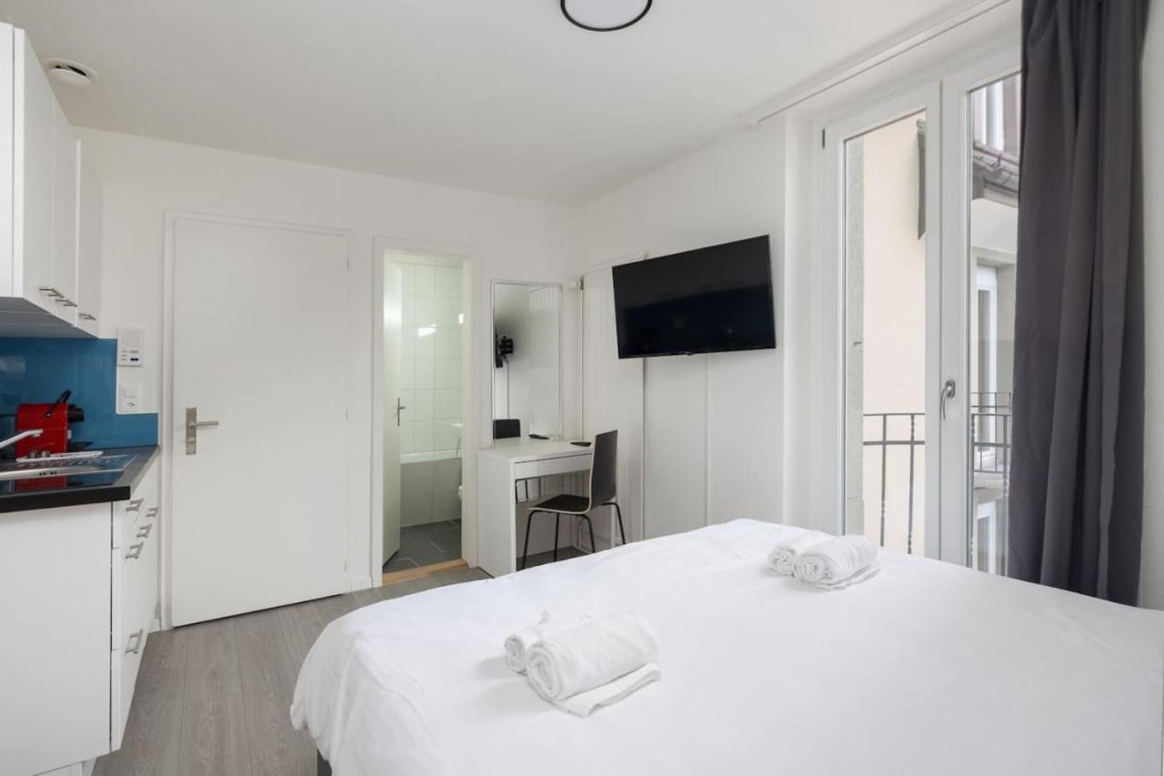 Urban Oasis With Queen Bed And View Be-49 苏黎世 外观 照片